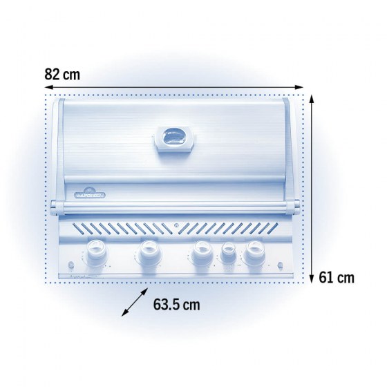Grill do zabudowy Napoleon Prestige BIPRO 500